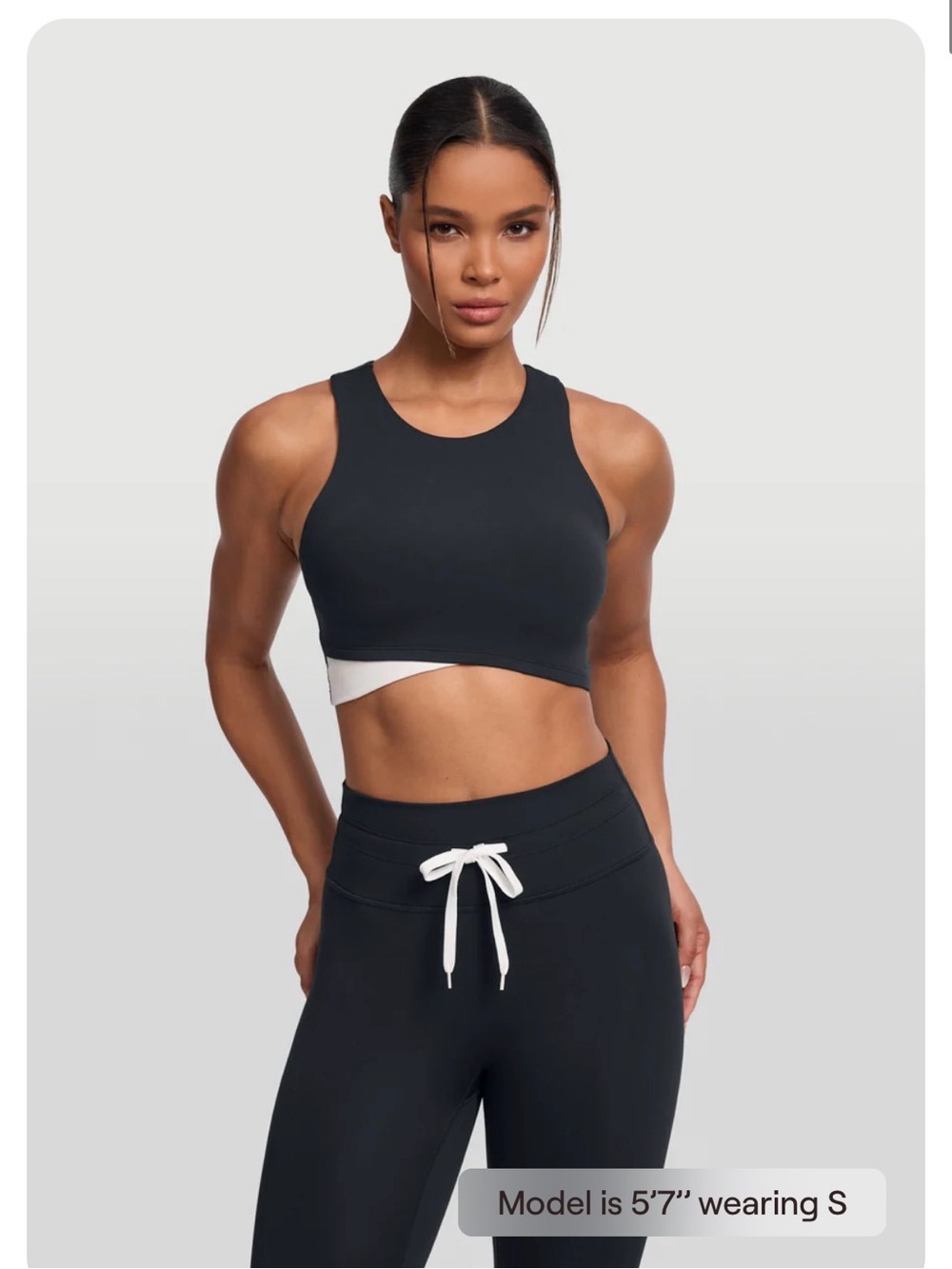 Better Me Two-Tone Crop Top